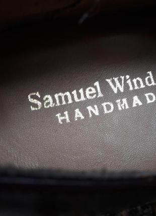 Туфли фирменные  samuel windsor унисекс. новые. размер 39-39,5-40 скидка 20%7 фото