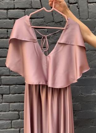 Шовкова вечірня сукня