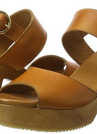 Кожаные босоножки на платформе apple of eden р.37 ст.24см