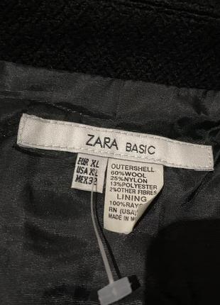 Куртка-піджак, жакет оригінал zara basic made in morocco 🇲🇦3 фото