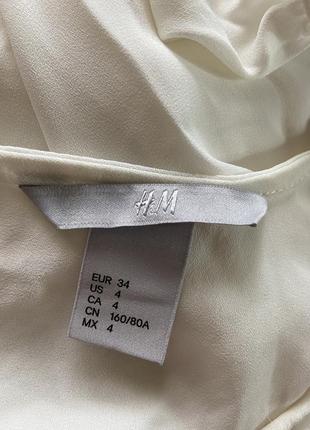 Белая блузка hm4 фото