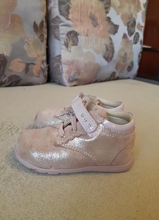 Полусапожки chicco девочка, 21 р., оригинал
