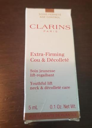 Clarins подтягиващий крем для шиї extra-firming neck