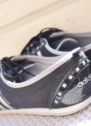 Туфли спортивные кеды слипоны мкасины адидас adidas neo р.41 р.40 26 см3 фото