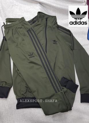 Спортивный костюм adidas ткань лакоста весна лето,  олимпийка +  штаны адидас1 фото