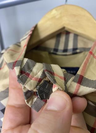 Легкая весенняя куртка burberry оригинал3 фото