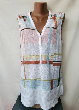 Блуза без рукавів в стилі бохо