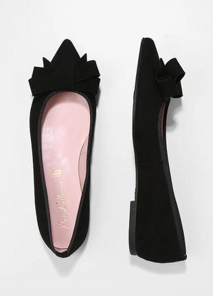 Чёрные балетки от бренда prettyballerinas