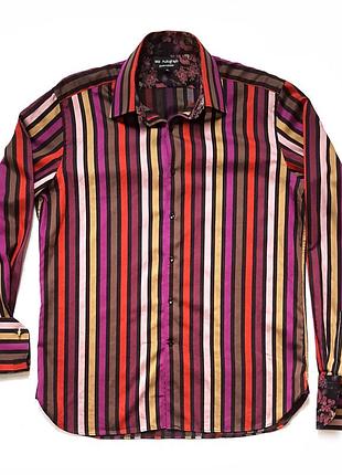 Квітчаста сорочка під запонки m&s autograph men's collection