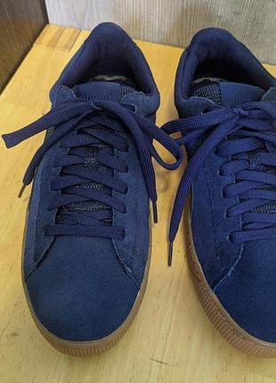 Кроссовки кожаные puma vikky platform3 фото