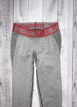 Женские спортивные лосины gymshark серые леггинсы для зала тренировок бега1 фото