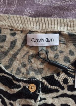 Оригінальний кардиган з цікавим принтом від calvin klein2 фото