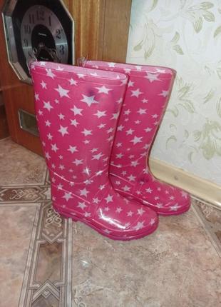 Сапожки силиконовые eu33