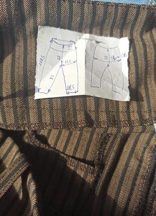 Класичні брюки  еластичні штани в смужку стрейч fashion spnx7 фото