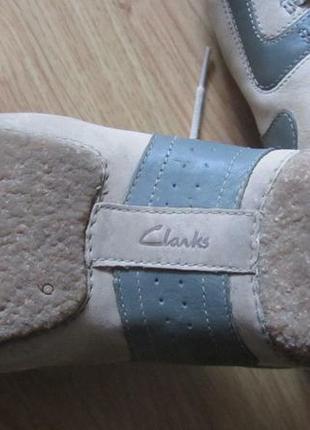 Женские кожаные туфли - мокасины clarks 39 р.4 фото