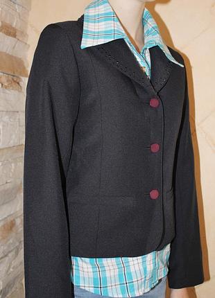 Школьный пиджак для девочки red marine, корея 140-146