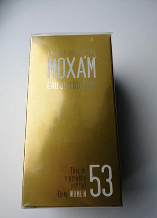 Новая туалетная вода moxam 53 (турция)