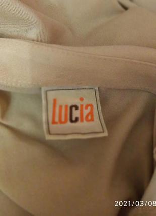 Нежный тренд весны нюдовая кремовая рубашка блуза от бренда lucia4 фото