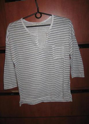 Реглан білий в смужку