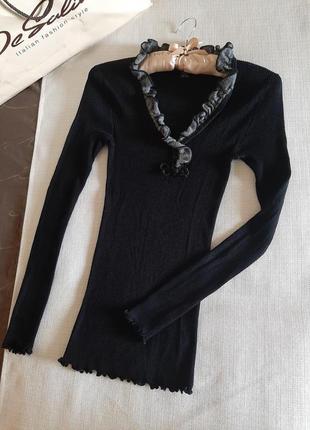 Шелковая шерстяная кофта блуза artimaglia италия5 фото