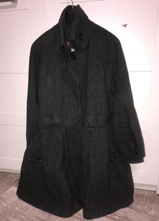 Шерстяное пальто1 фото