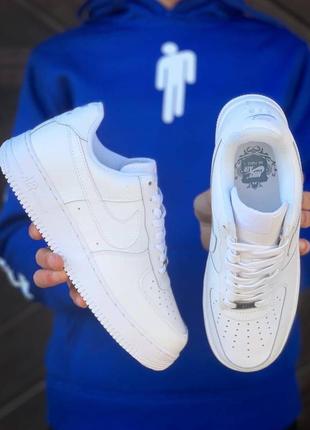 Кроссовки nike air force 1 white low