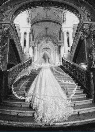 Невероятно счастливое свадебное платье испания2 фото