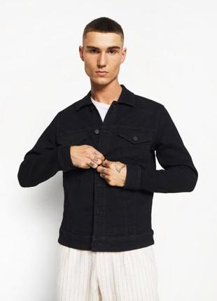 Джинсова куртка джинсовці emilio e92 denim massimo dutti, cos, diesel, zara man asos1 фото