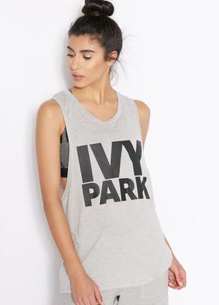 Топ ivy park logo vest top3 фото