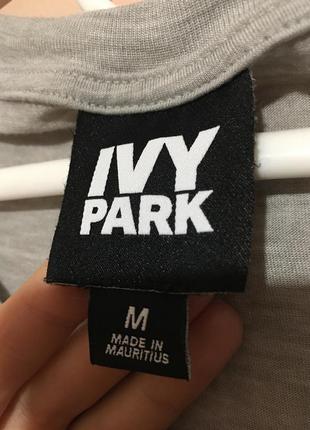 Топ ivy park logo vest top9 фото