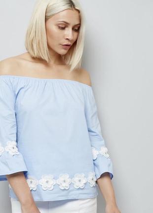 Блуза blue vanilla