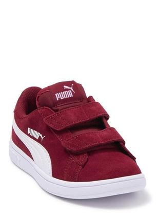 Детские кроссовки puma smash v2 suede, 100% оригинал4 фото