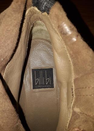 Шикарні чобітки нові натуральна шкіра billi bi. супер ціна5 фото