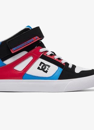 Детские кожаные высокие кроссовки, хайтопы dc shoes, 100% оригинал2 фото