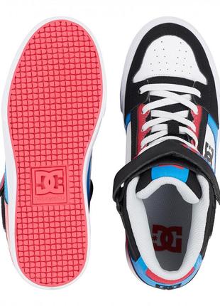 Детские кожаные высокие кроссовки, хайтопы dc shoes, 100% оригинал7 фото