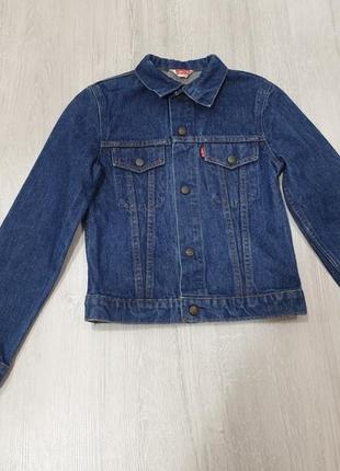 Джинсовая куртка пиджак levi's