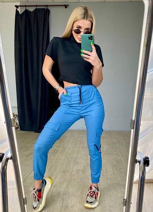 Стильный костюм футболка + штаны