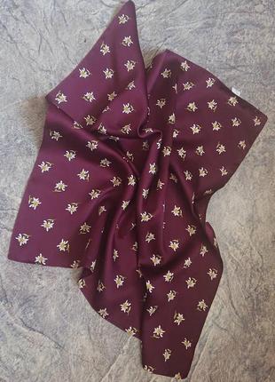 Итальянский винтажный платок.2 фото