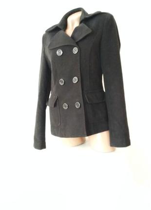 Zuki пальто чорне кашемір курточка жіноча куртка чорне манто фірмове жіноча чорна1 фото