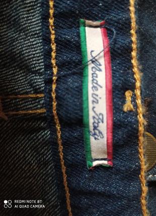Забійні італійські джинси р. 46-48 піт 42см7 фото