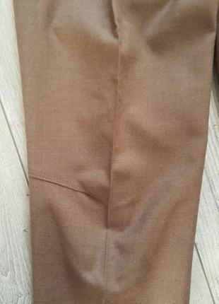 Укороченные брюки штаны капри из шерсти и кашемира brunello cucinelli италия2 фото