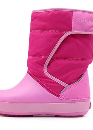 Детские сапоги crocs lodgepoint snow boots, 100% оригинал4 фото