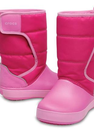 Детские сапоги crocs lodgepoint snow boots, 100% оригинал2 фото