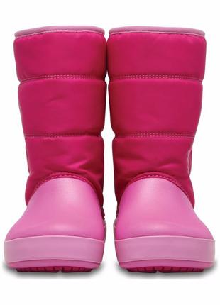 Детские сапоги crocs lodgepoint snow boots, 100% оригинал5 фото