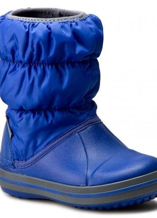 Дитячі чоботи crocs winter puff boot, 100% оригінал3 фото