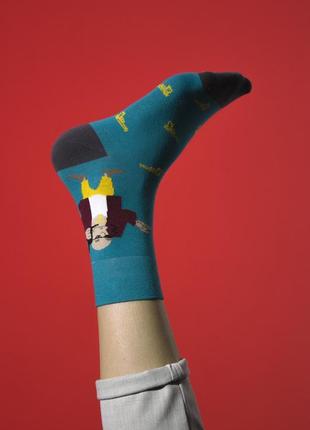 Кольорові шкарпетки double ro socks