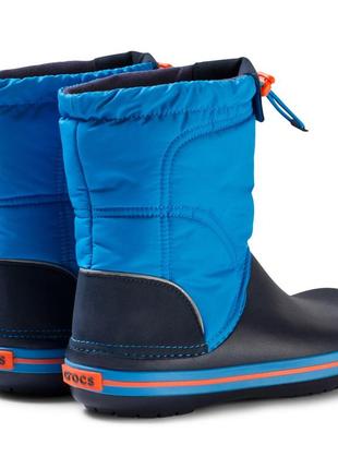 Детские сапоги crocs crocband lodgepoint snow boots, 100% оригинал4 фото