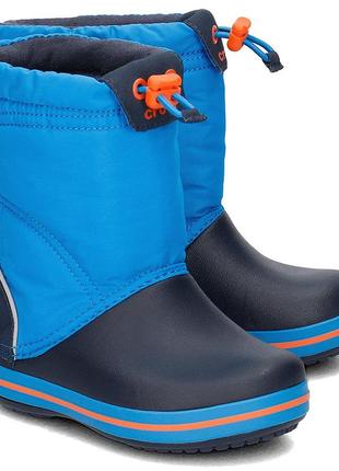 Детские сапоги crocs crocband lodgepoint snow boots, 100% оригинал5 фото