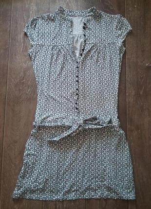 Вискозное платье