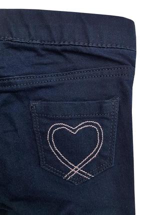Стильные синие джинсы slim fit на девочку 1, 5 - 2 лет, размер 92, kiki&koko5 фото